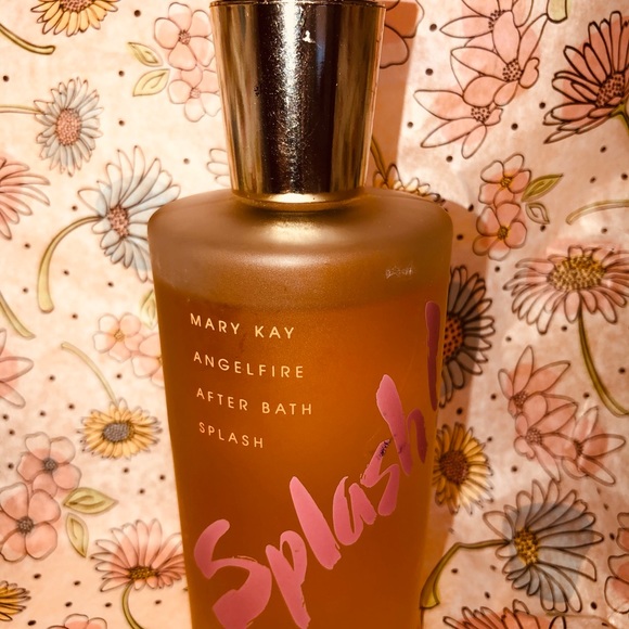 Mary Kay Vintage ANGEL FIRE After Bath Splash 5.75 ounce FULL BOTTLE - Picture 3 of 11